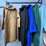 هودی لانگ جیبدار کد12476 - تصویر 2
