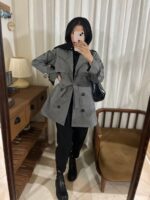 بارانی کوتاه کد12490 - تصویر 3
