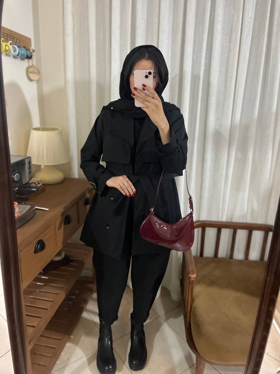 IMG_3654.jpeg بارانی کوتاه کد12490 - Image 1