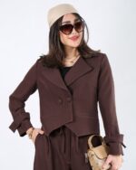 کراپ شلوار بند دار کد 13586 - Image 3