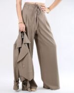 کراپ شلوار بند دار کد 13586 - Image 5