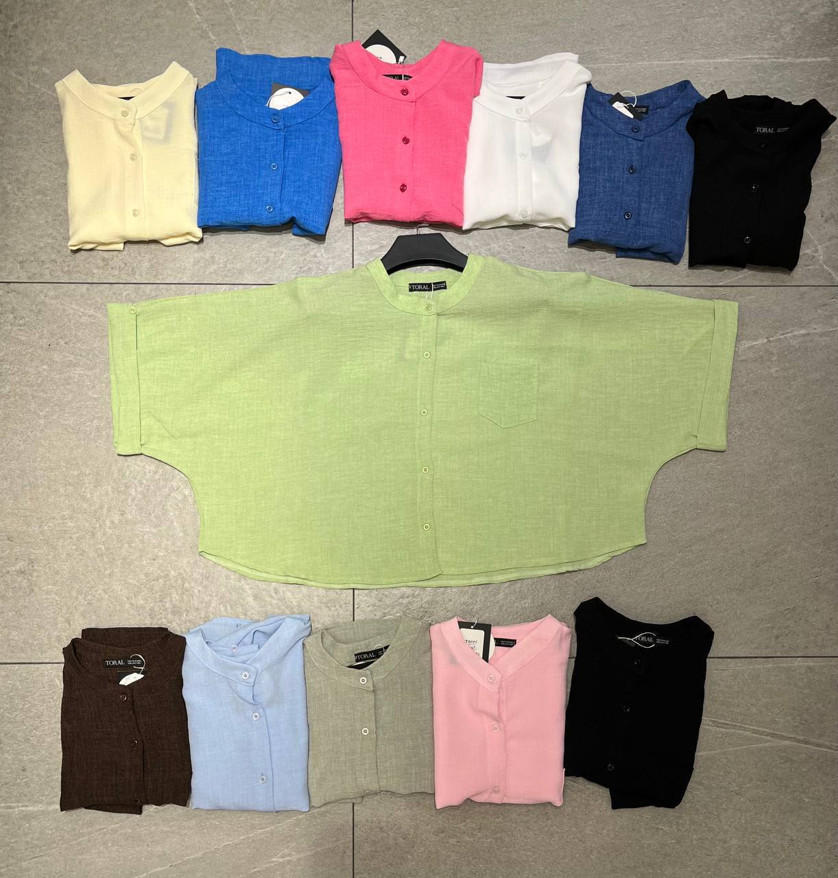 IMG_8012 شومیز یقه دیپلمات کد 13596 - Image 1