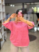 تیشرت باکسی نژا کد 13704 - تصویر 5