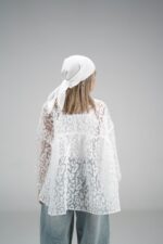 شومیز شیشه ای پلنگی کد 13689 - Image 4