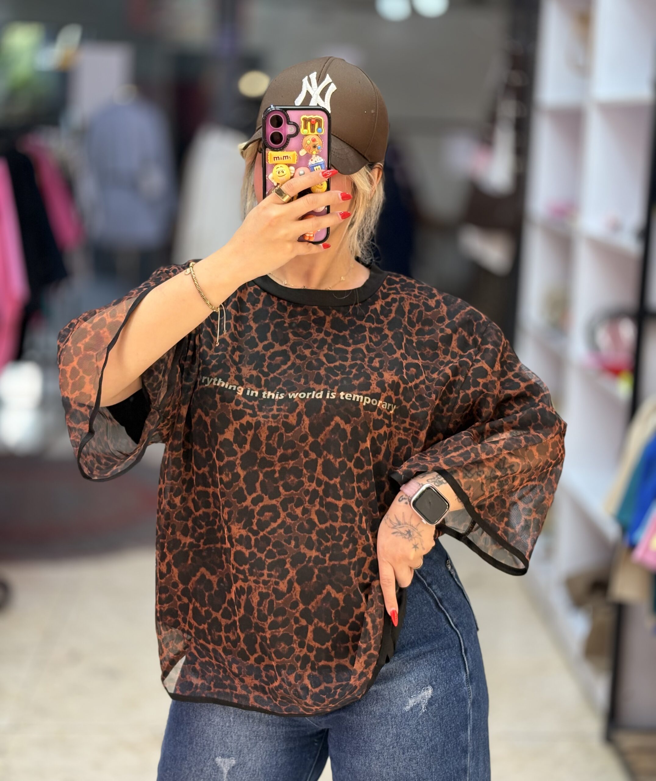 IMG_0731 تیشرت پلنگی کد 13764 - Image 1